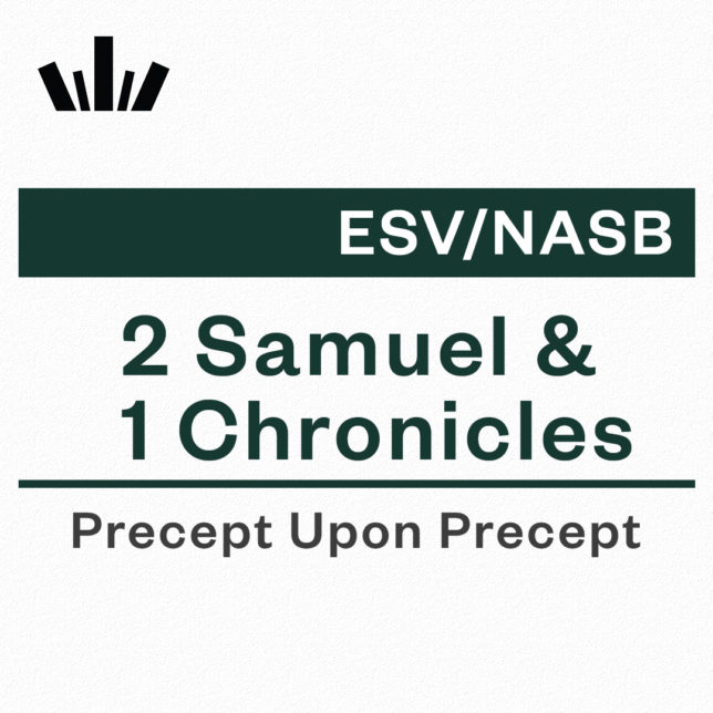 2 Samuel & 1 Chronicles Precept Upon Precept