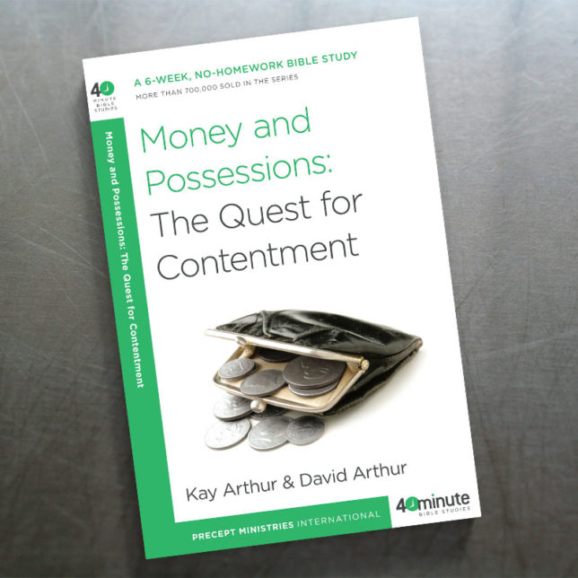 Money and Possessions The Quest for Contentment 40 Minute Bible Study