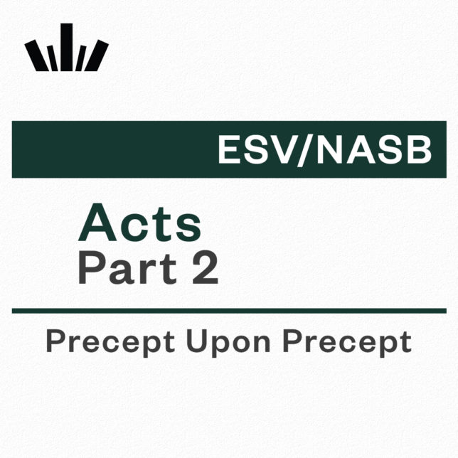 Acts Part 2 Precept Upon Precept
