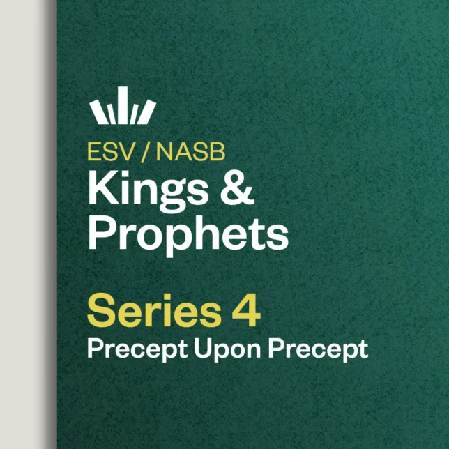 King and Prophets Series 4 Precept Upon Precept
