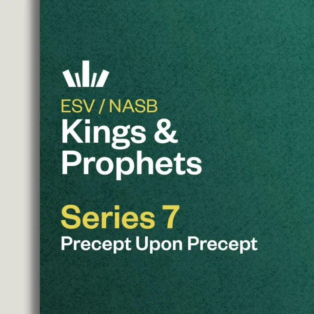 Kings and Prophets Series 7 Precept Upon Precept