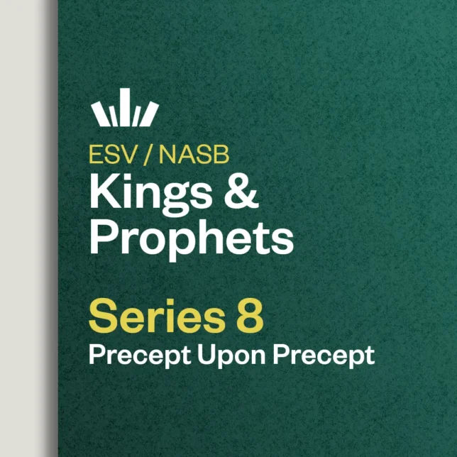 Kings and Prophets Series 8 Precept Upon Precept