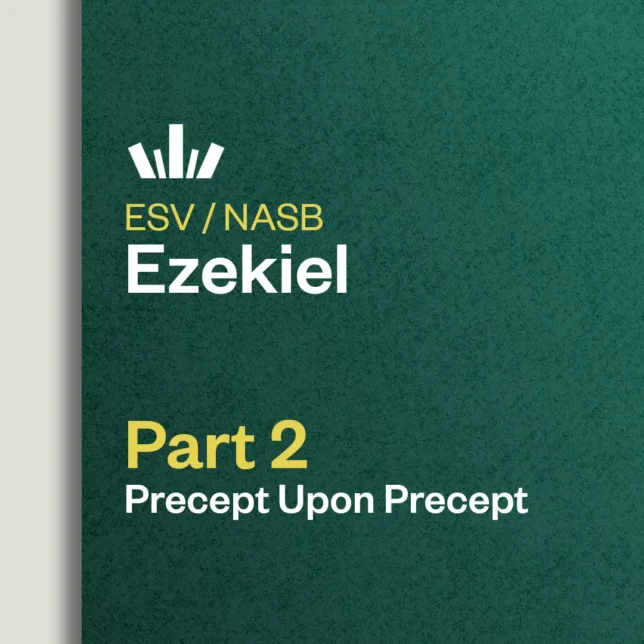 Ezekiel Part 2 Precept Upon Precept