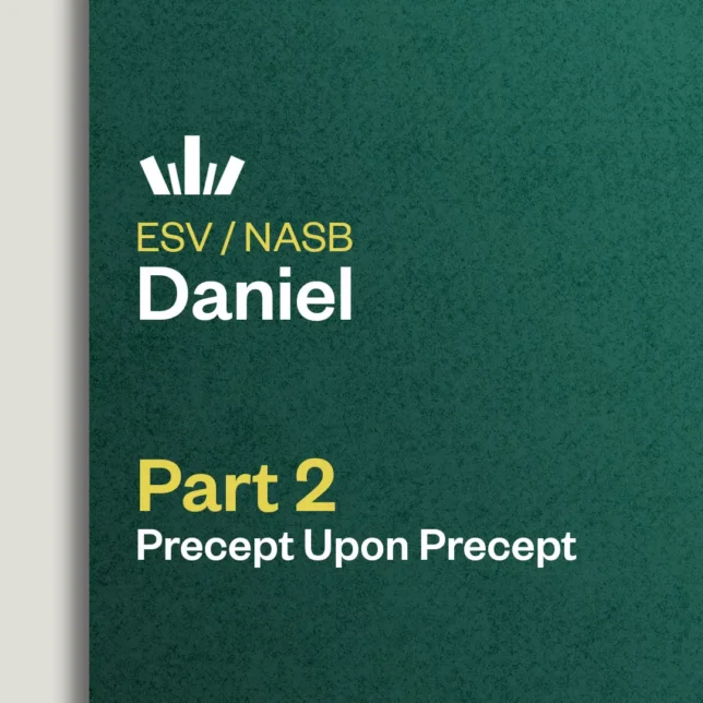 Daniel Part 2 Precept Upon Precept