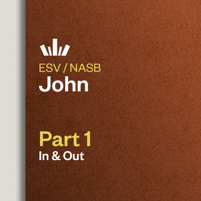 John Part 1 In & Out Bible study