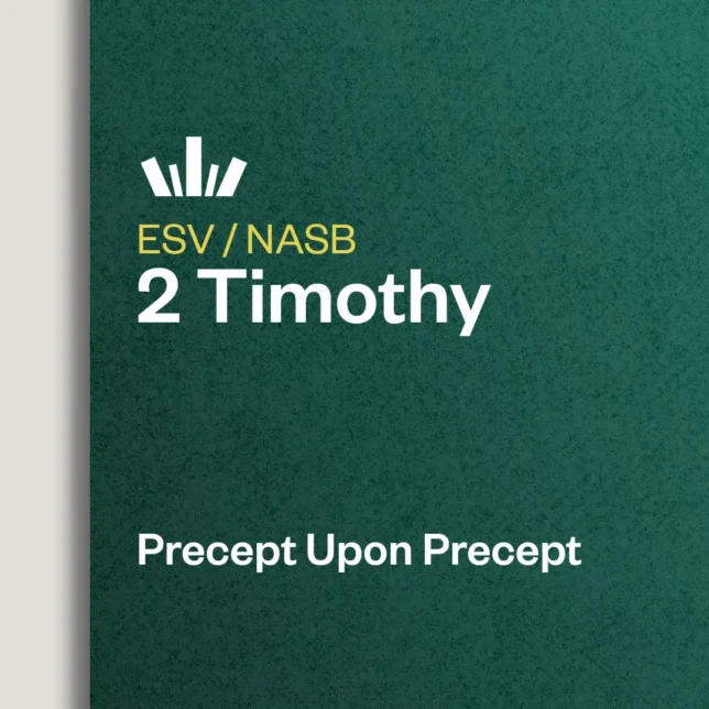 2 Timothy Precept Upon Precept