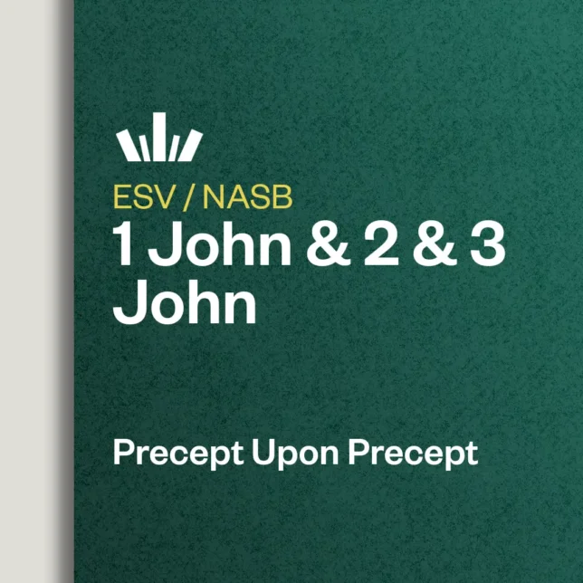 1 John and 2 & 3 John Precept Upon Precept
