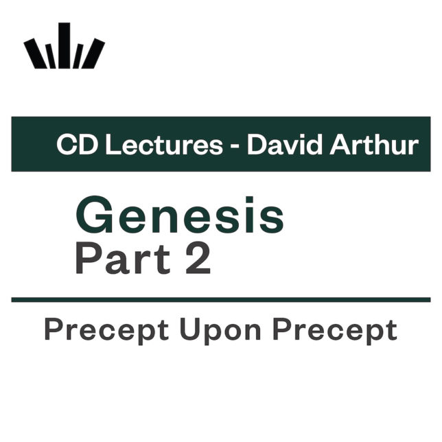 GENESIS PART 2 David Arthur CD Lecture Set