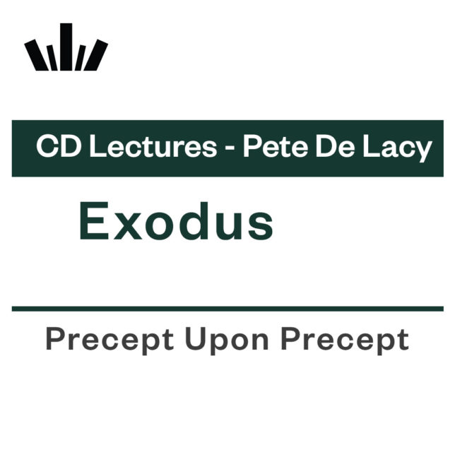 Exodus Pete De Lacy CD Lecture Set