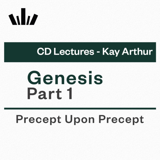 GENESIS PART 1 Kay Arthur CD Lecture Set