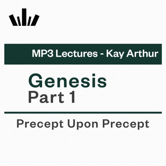 GENESIS PART 1 Kay Arthur MP3 Lecture Set