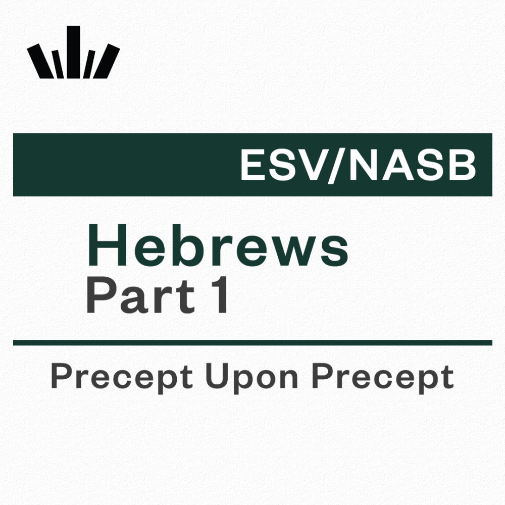 Hebrews Part 1 Precept Upon Precept