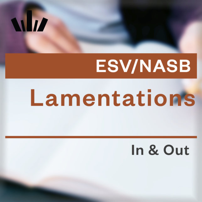 (I&O-37) Lamentations In & Out: Hope and Healing in the Aftermath of Rebellion Against God