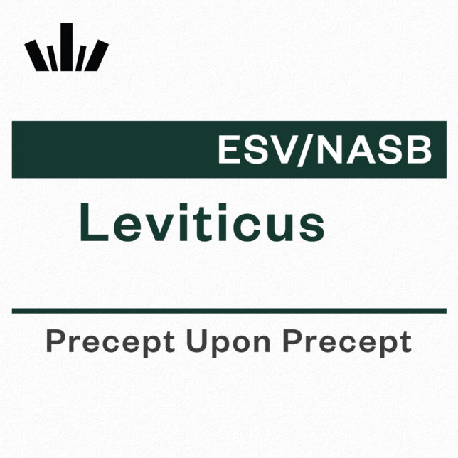 Leviticus Precept Upon Precept