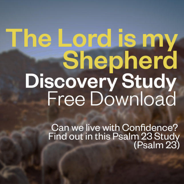 Psalm 23 Discovery Study