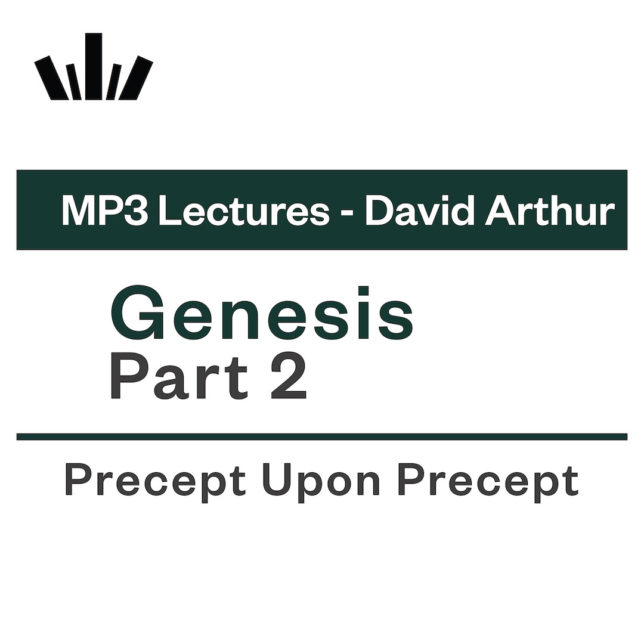 GENESIS PART 2 David Arthur MP3 Lecture Set