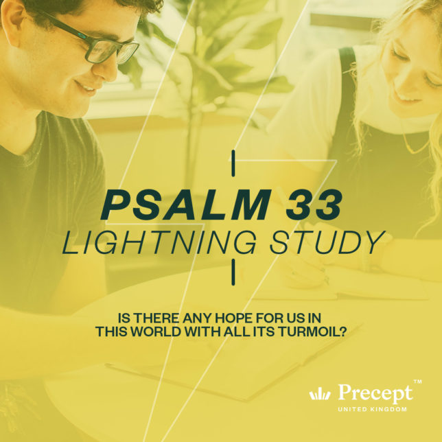 Psalm 33 Lightning Study