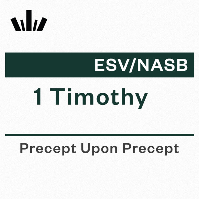 1 Timothy Precept Upon precept