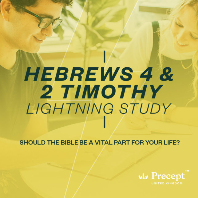 Hebrews 4 and 2 Timothy lightning study