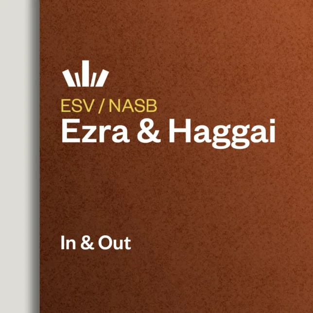 Ezra & Haggai In & Out Bible Study