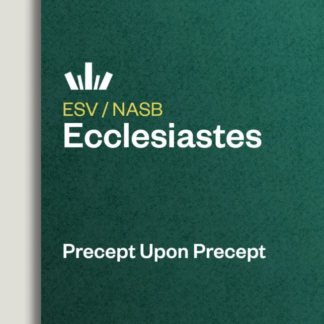 Ecclesiastes Precept Upon Precept