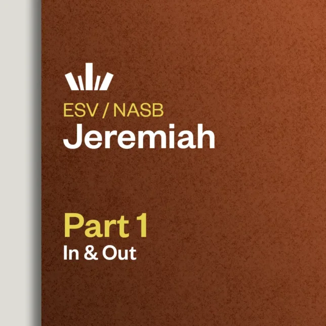 Jeremiah pART 1 In&Out