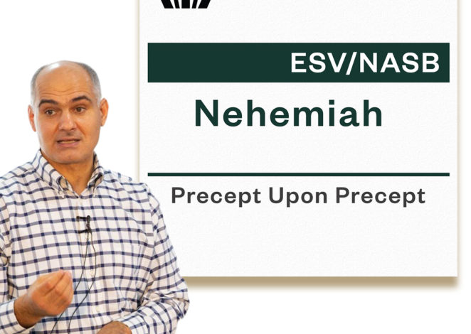 Precept Leader Academy: PUP Nehemiah (ONLINE ZOOM) – May 2022