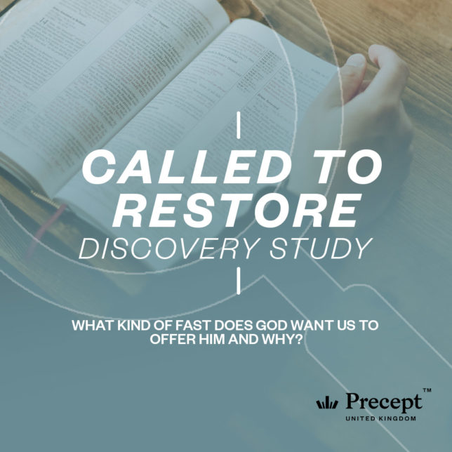 Called To Restore Discovery Study