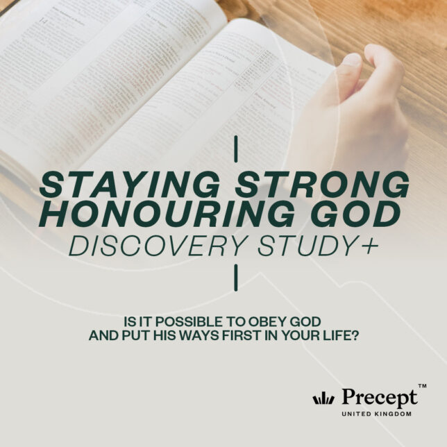 Staying Strong Honouring God