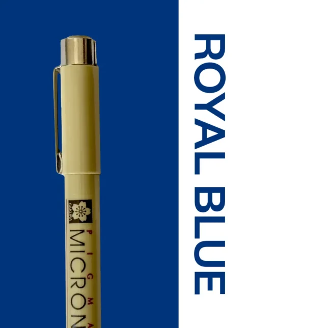 Micron Pen Royal Blue