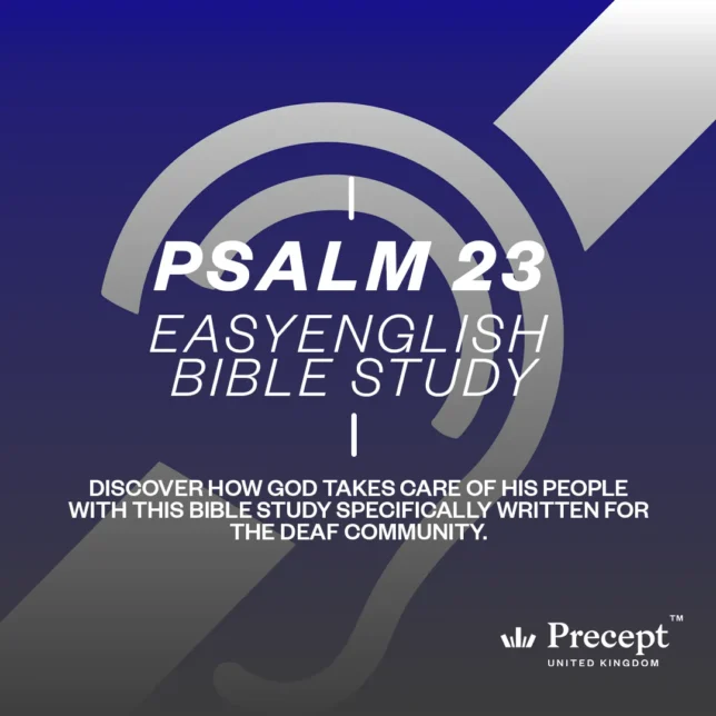 EasyEnglish Psalm 23 Study