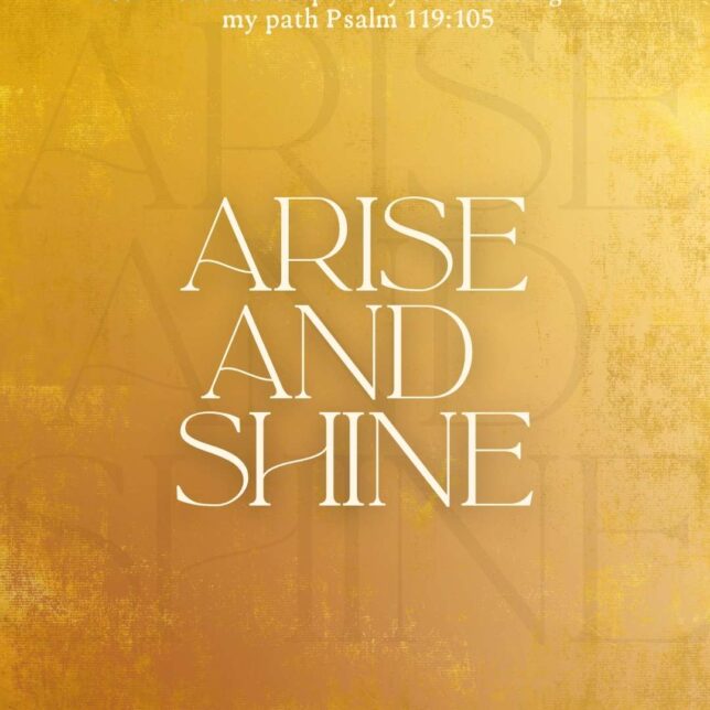 ARISE & SHINE ladies weekend
