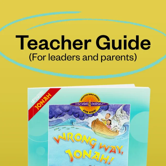 (D4Y-09TG) TEACHER GUIDE PDF Wrong Way, Jonah! (Jonah)