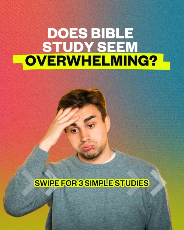 If you're feeling overwhelmed with Bible Study, firstly you're not alone and secondly thanks to Precept UK, that can very much be a thing of the past. 

Our proven effective Bible Studies are perfect for all levels of understanding and these are some of our recommended studies to get you started on your journey to full Bible confidence.

Lord Teach me to Study the Bible in 28 Days, 40 Minute Jesus Experiencing His Touch and the Lord's my Shepherd Discovery Study. All available at precept.org.uk/shop.